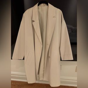 COS cotton twill trench coat